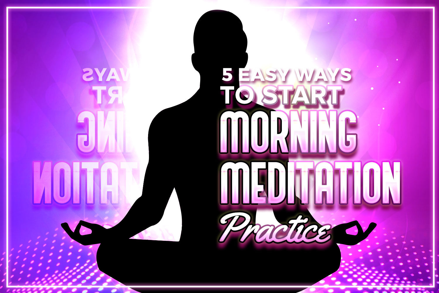 Morning-Meditation morning meditation