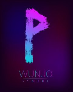 image of wunjo rune