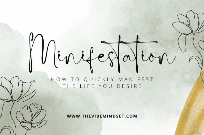 Minifestation image of minifestation method article