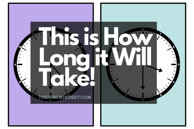 This is how long it will take! how long it will take to manifest something or someone including manifestation rates